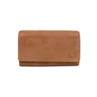 Sigrid - Leren portemonnee - Overslag - 15 pasjes