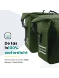 Voltano Dubbele Rolltop Fietstas 48 L