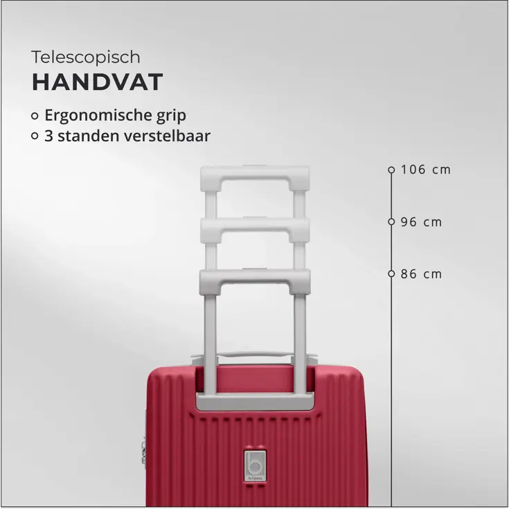 Handbagage koffer 55cm - 28L