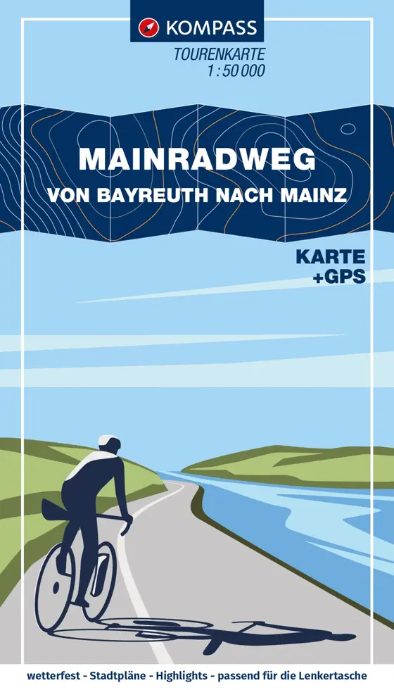 Fietskaart FTK 7003 Mainradweg