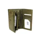 Sweety - XL portemonnee - Leer - Drukknoop