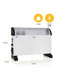 Convector Elektrische kachel - Turbo - 2000W