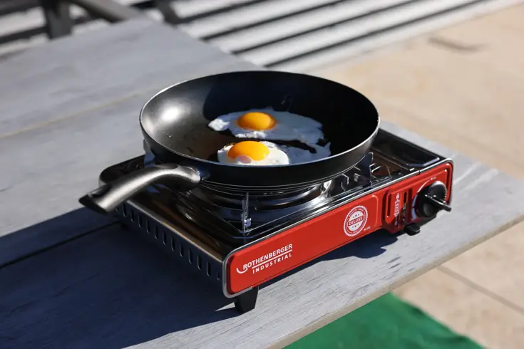 Deluxe Camping kooktoestel gas - 1-pits