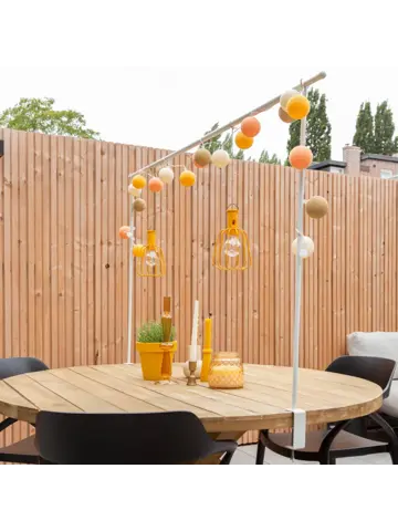 Outdoor Lichtslinger - Verlengset - Naranja
