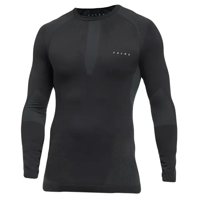 FALKE - O-hals Longsleeve Thermo - Heren