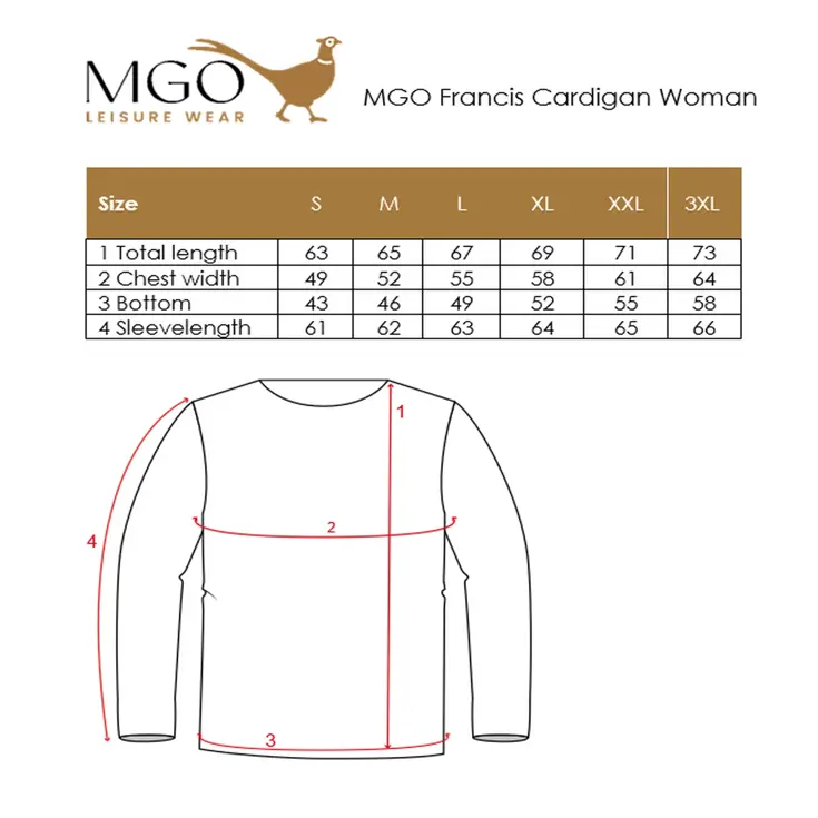 Francis Dames - Outdoorvest - Fleece voering