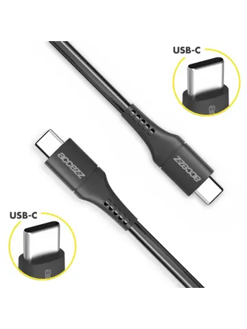 Accezz USB-C naar USB-C kabel 2 meter