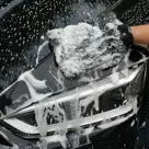 Microvezel Autowashandschoen Zwart