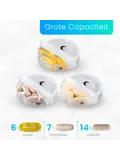 GEASY Pillendoos 7 Dagen – 2 Vakken 