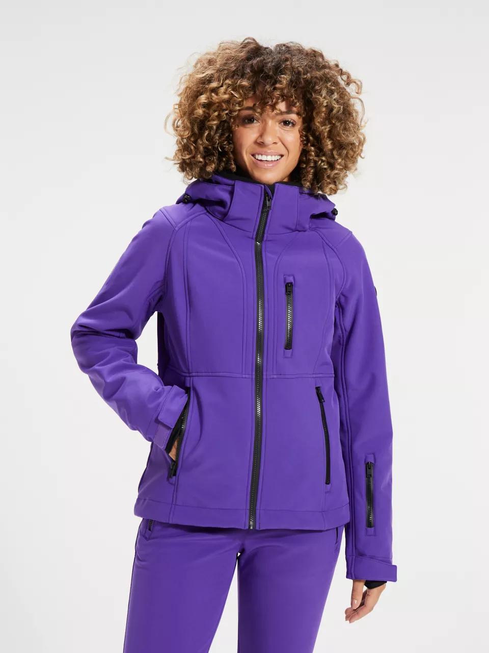 ANWB  Montana  Ski softshell jas dames  Human Nature  Donker Paars   S main product image