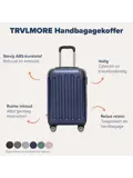 Handbagage Koffer – 38L – Donkerblauw