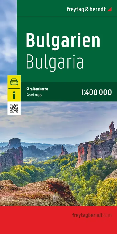 Wegenkaart Bulgarije