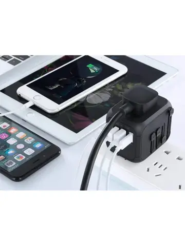 Universele Wereldstekker - Type A, B, C en G