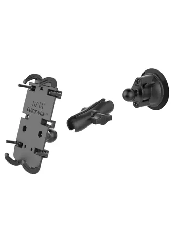 RAM Mount telefoon auto Quick-Grip zuignap