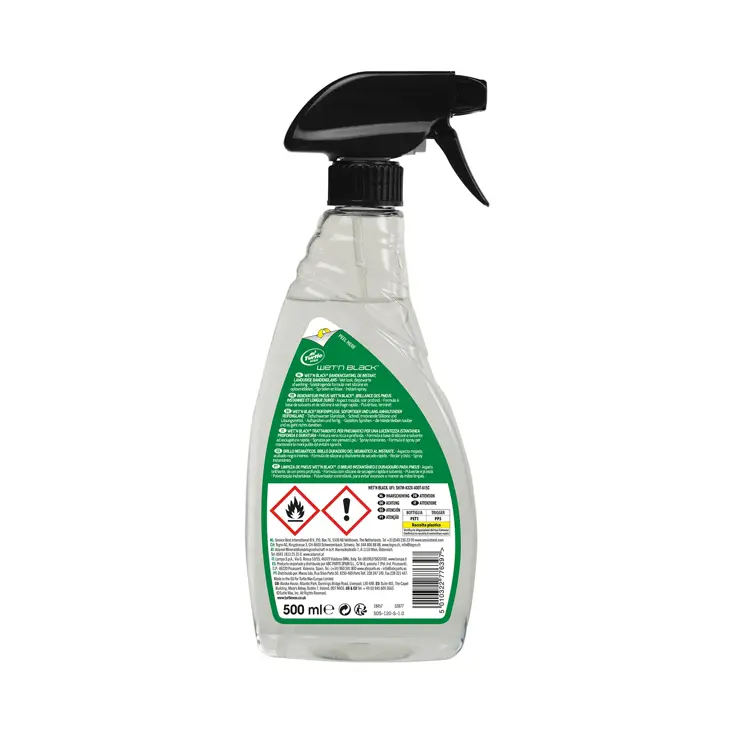 Wet 'N' Black bandencoating voor langdurige glans