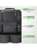 Auto Organizer Autostoel Zwart 2 stuks