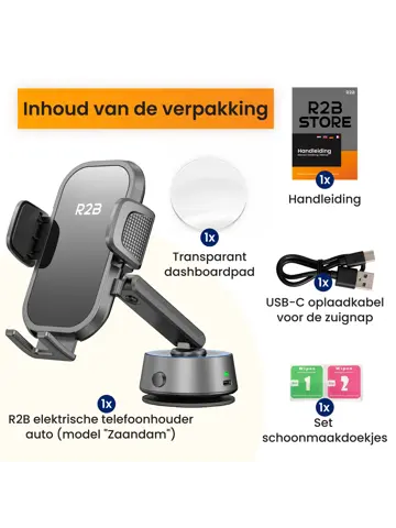Telefoonhouder Auto - Elektrische Zuignap