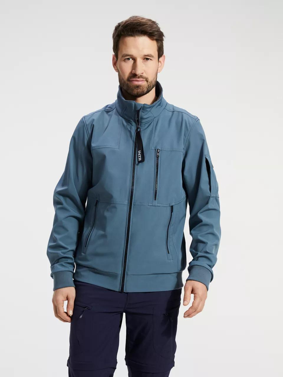 ANWB  Bogen  Softshell jas heren  Human Nature  Donker Blauw   M main product image