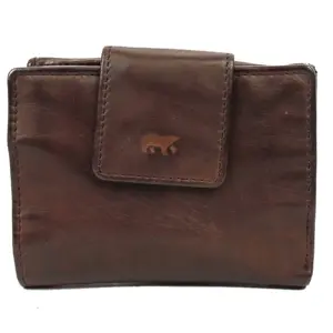 Jill - Portemonnee - Leer - Overslag - 9 pasjes