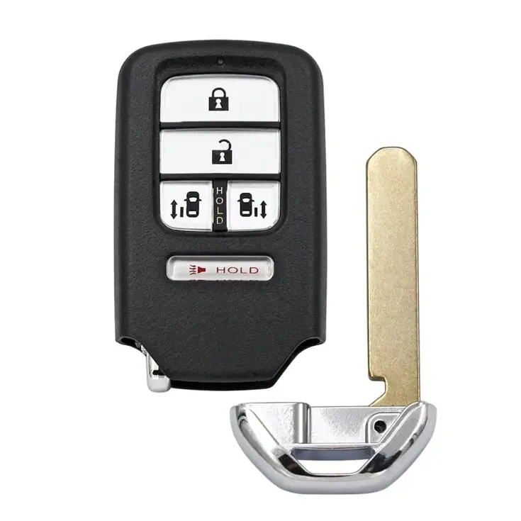 Smart key behuizing 4 knops geschikt voor Honda