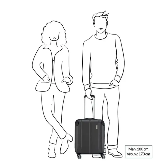 Travelite City koffer / 40 L