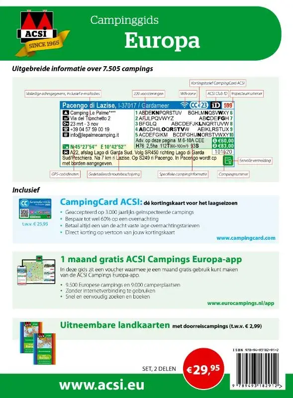 ACSI Campinggids Europa 2026 
