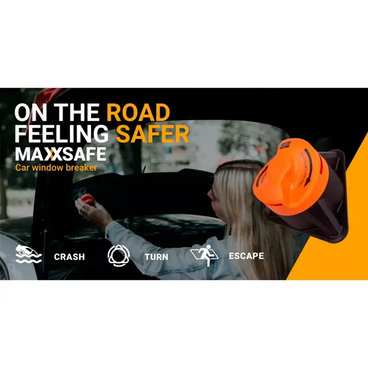 MaxxSafe - Veiligheidshamer en autoruitbreker - Batavia