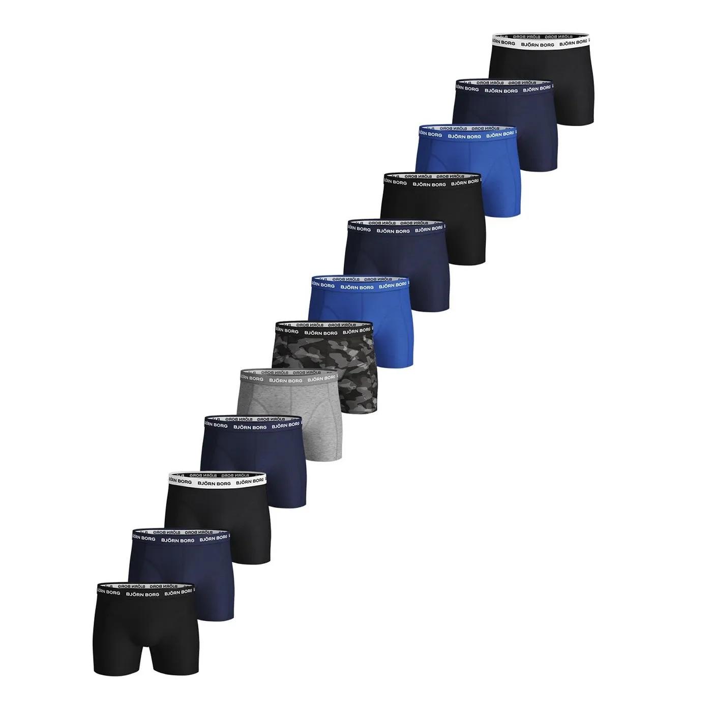 Björn Borg Heren 12-Pack Boxers Mix   Meerkleurig