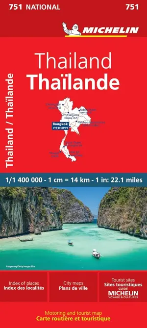 Wegenkaart National 751 Thailand