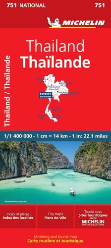 Wegenkaart National 751 Thailand