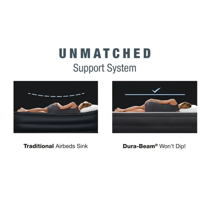 Luchtbed - Intex - 2P - 152x203 + Pomp