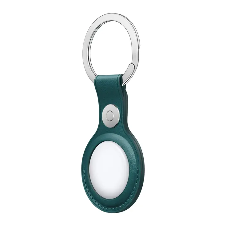 Leather Key Ring AirTag Sleutelhanger