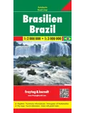 Wegenkaart Brazilië