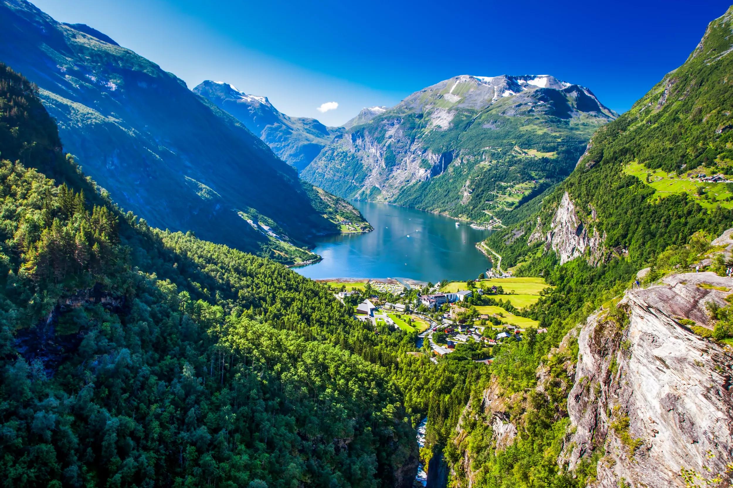 Scandinavië in de zomer