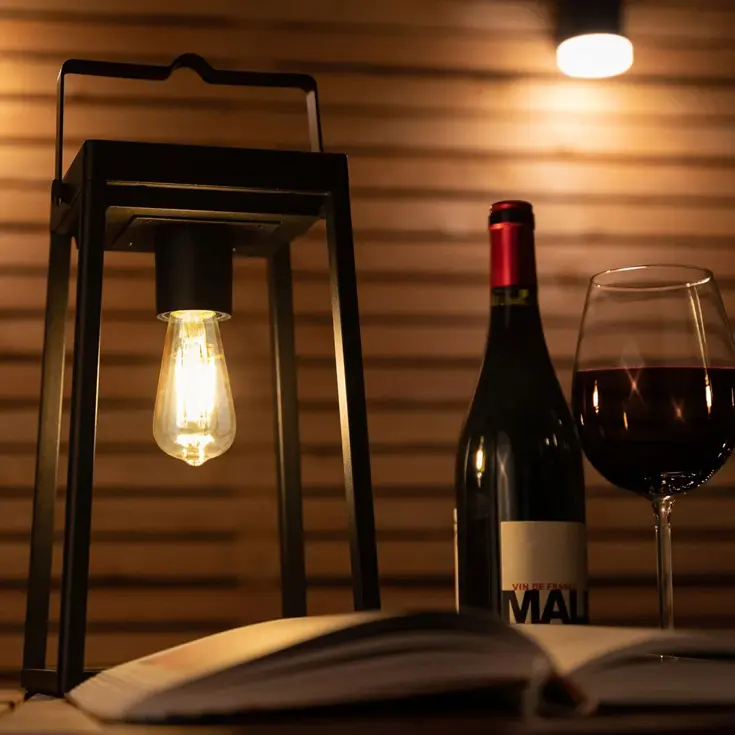 Brendz solar hang- en tafellamp Tampa - Recht