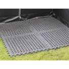 ProPlus Tenttapijttegels - Zwart - 4 stuks