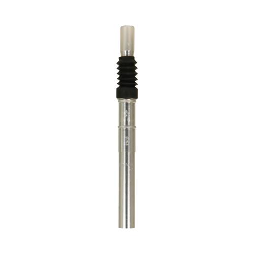 Aluminium verende zadelpen 25,4mm met opvulbussen