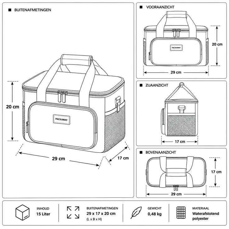 Koeltas 15L