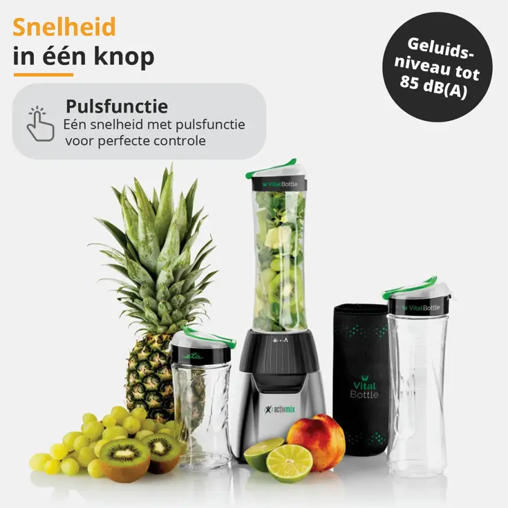 ETA ActivMix Blender To Go + 3 Flessen