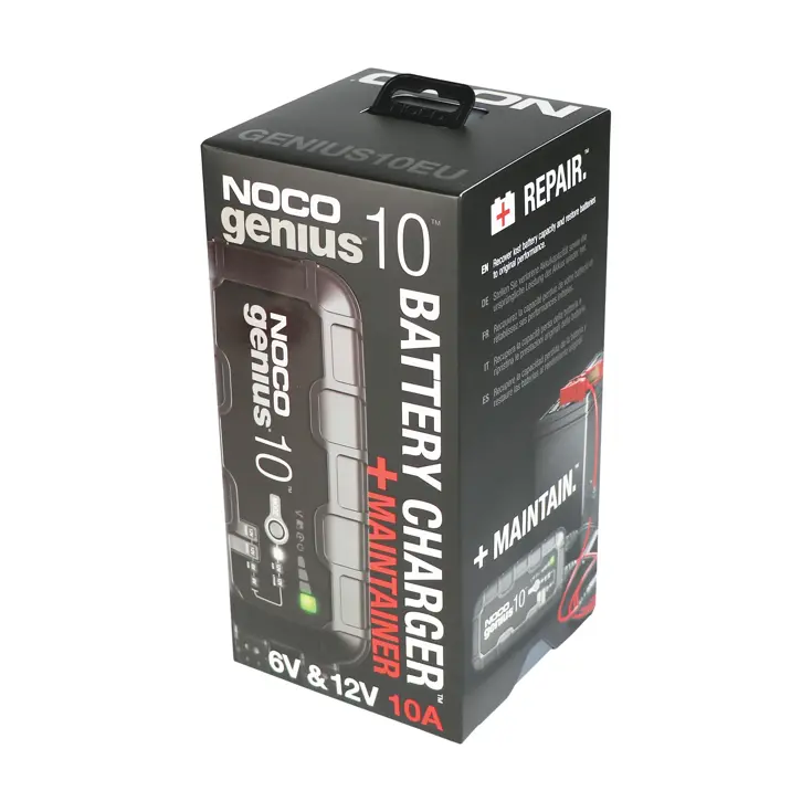 Automatische acculader voor lood en lithium-ion