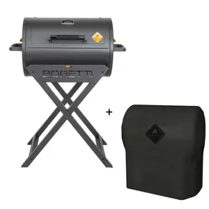 Fratello houtskoolbarbecue incl hoes Boretti