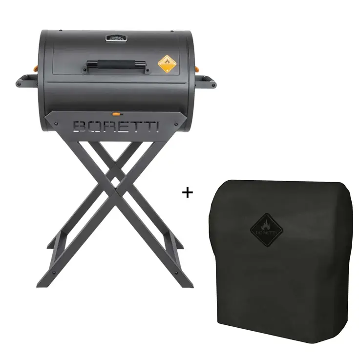 Fratello houtskoolbarbecue incl hoes Boretti