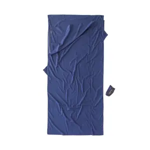 Cocoon Travelsheet XL 100 % Egyptisch Katoen Blauw