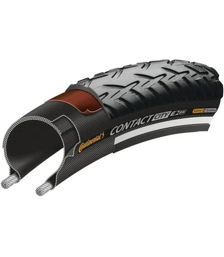 Continental btb Ride+ 28x1.40 zwart reflectie