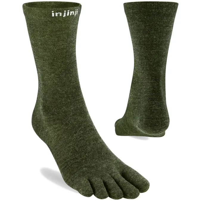 Injinji Liner Crew Merinowol sokken