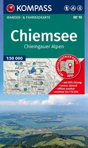 Wandelkaart WK10 Chiemsee