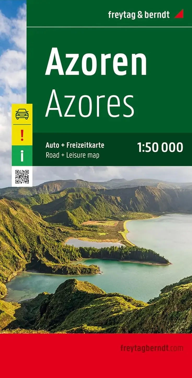 Wegenkaart Azoren