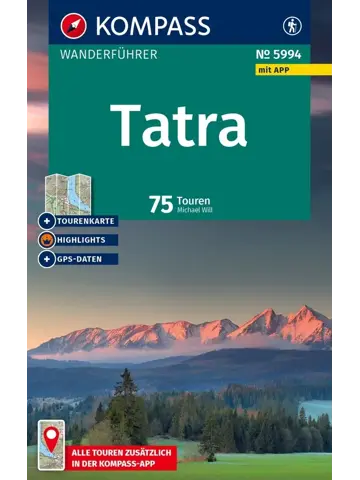 Wandelgids WF 5994 Tatra