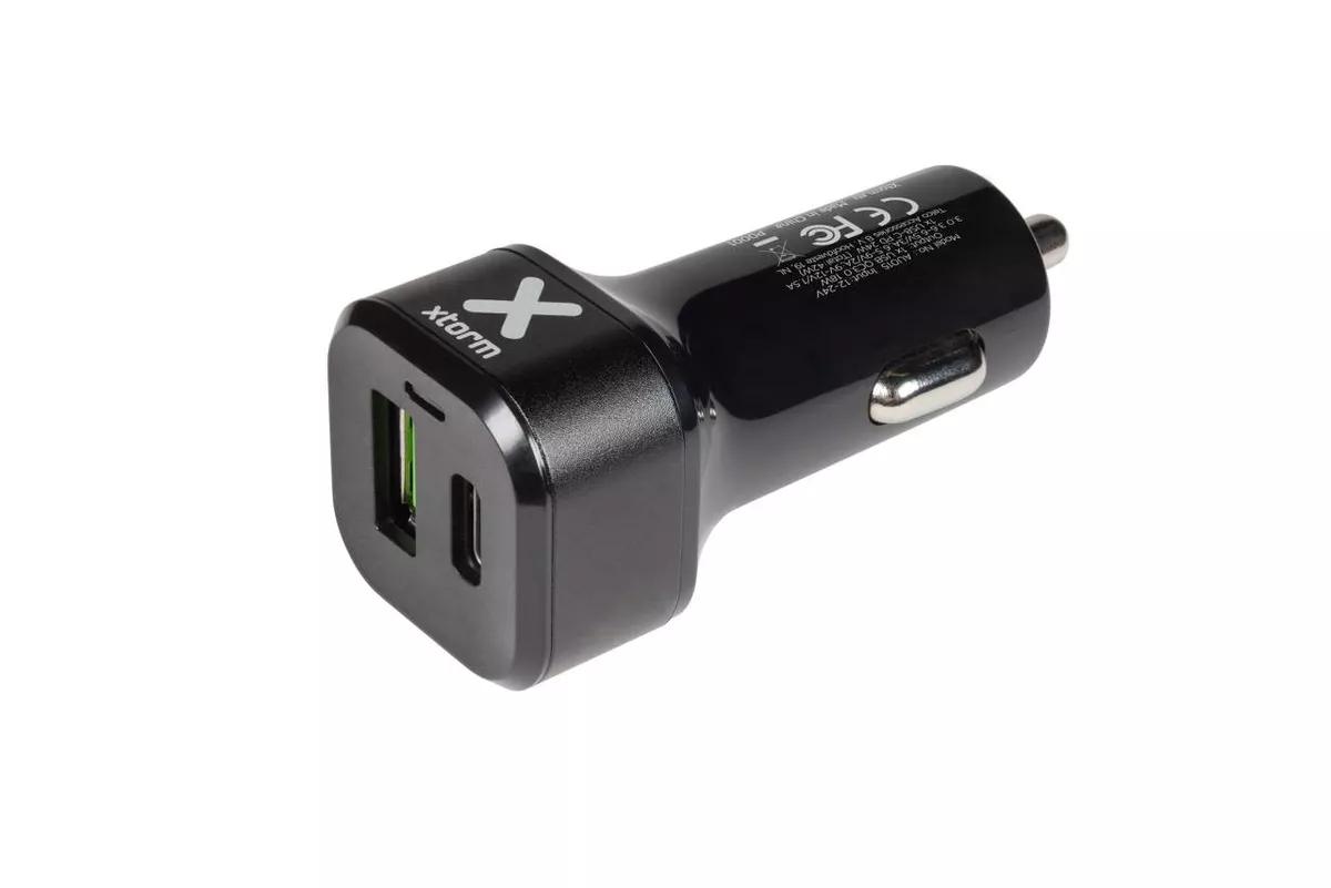 XTorm  Carplug USB-C PD + USB QC 3.0 AU015