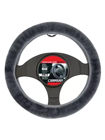 Stuurhoes universeel schapenvacht antraciet